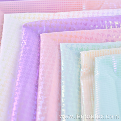 Foil Print Hot Stamping Woven 100%Nylon Taffeta Fabric